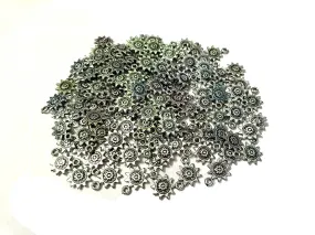 Silver Antique Acrylic charms