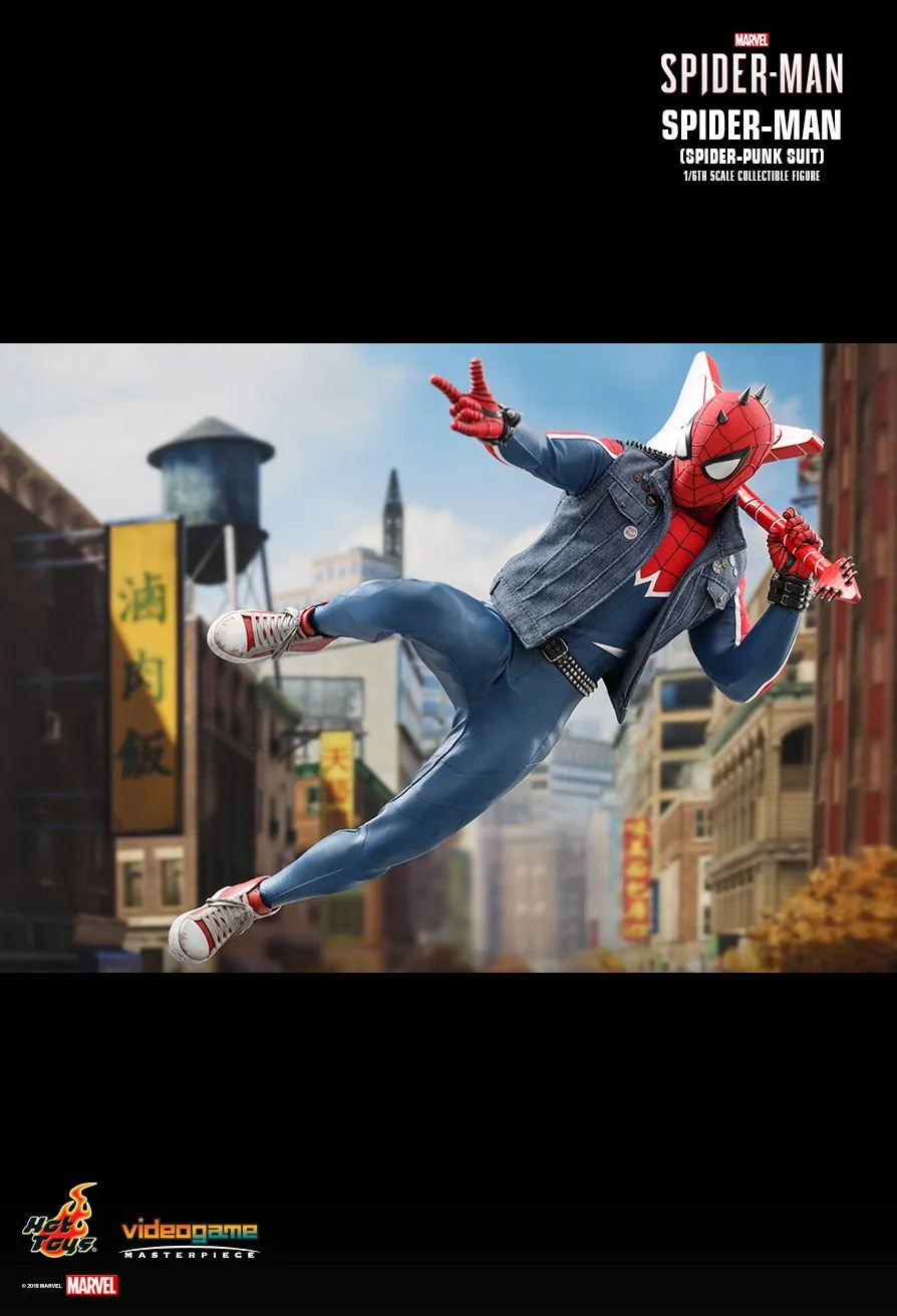Spiderman - Spider Punk Suit - MINT IN BOX