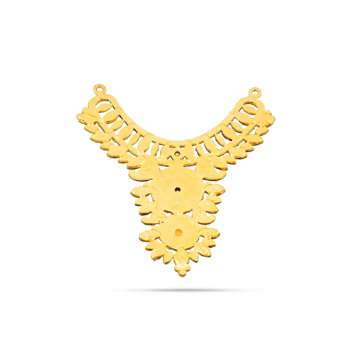 Stone Necklace - 4 Inches | Stone Jewelry/ Stone Jewellery for Deity/ Assorted Colour
