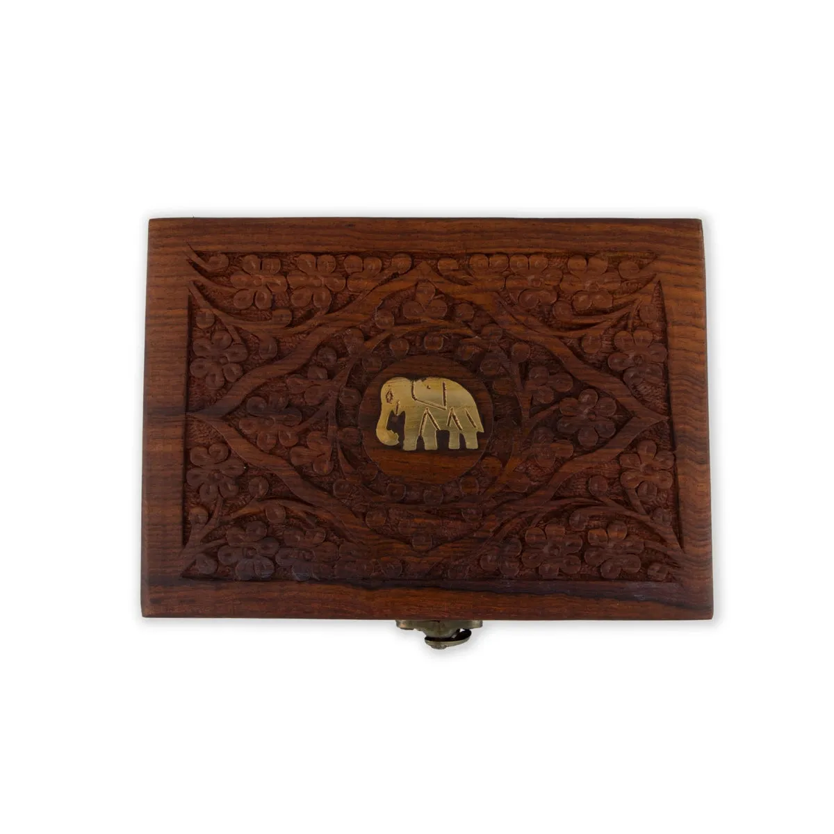 Storage Box - 2.5 x 7 x 5 Inches | Handcrafted Wooden Jewelry Box/ Wooden Box for Women