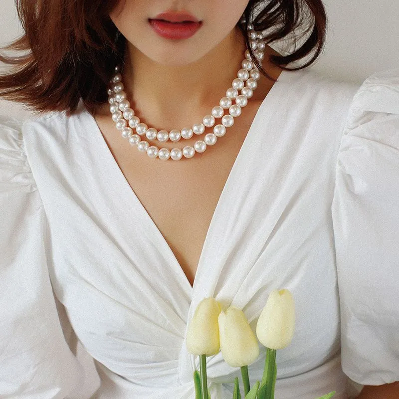 Swarovski White Pearl Necklace