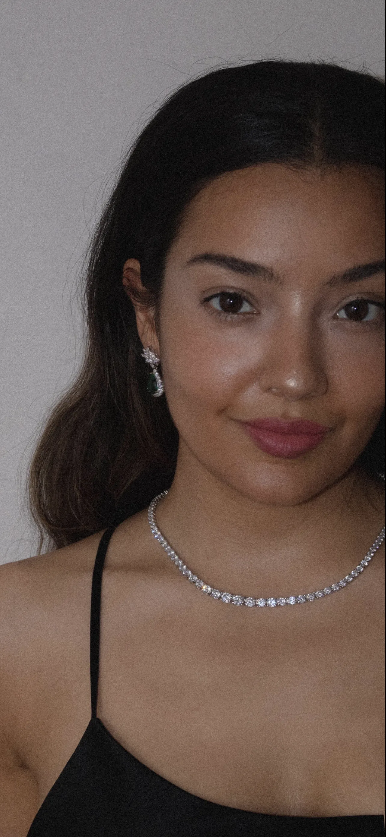 Taryn Gradient Line Necklace