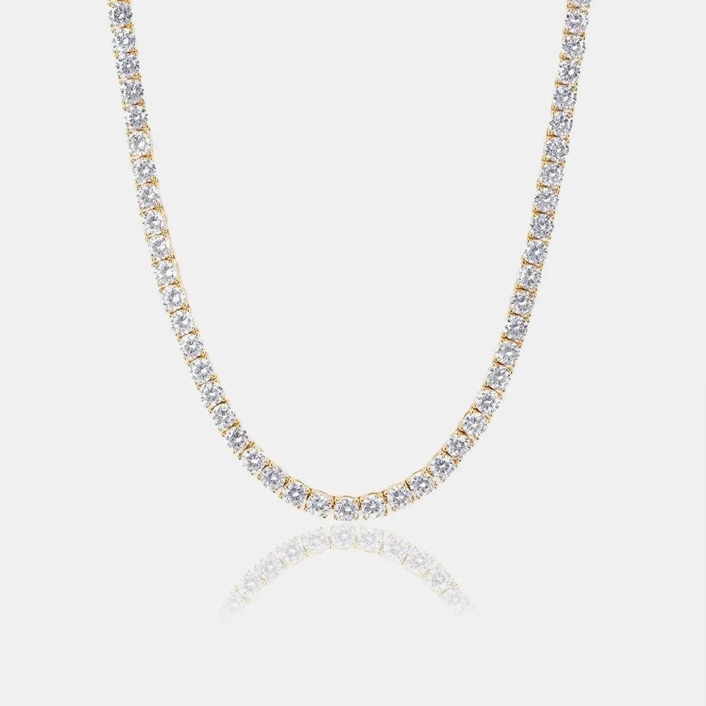 TENNIS CHAIN 5MM - Gold