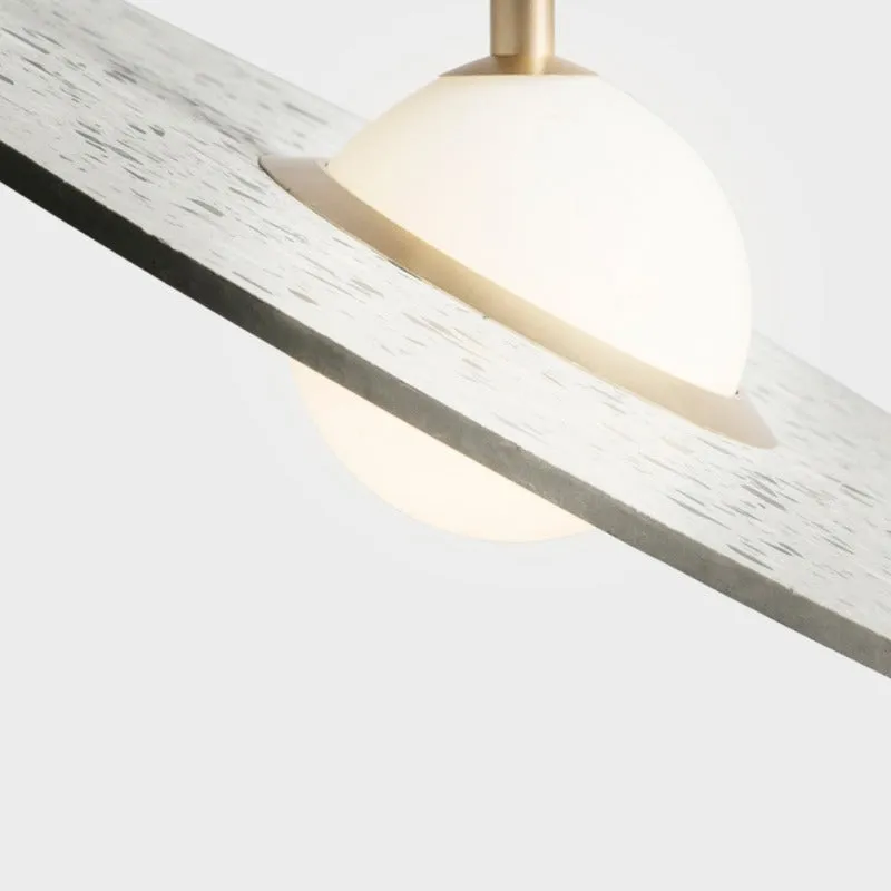 Terrazzo Saturn Disc Pendant | Bentu