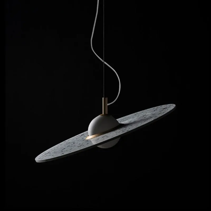 Terrazzo Saturn Disc Pendant | Bentu