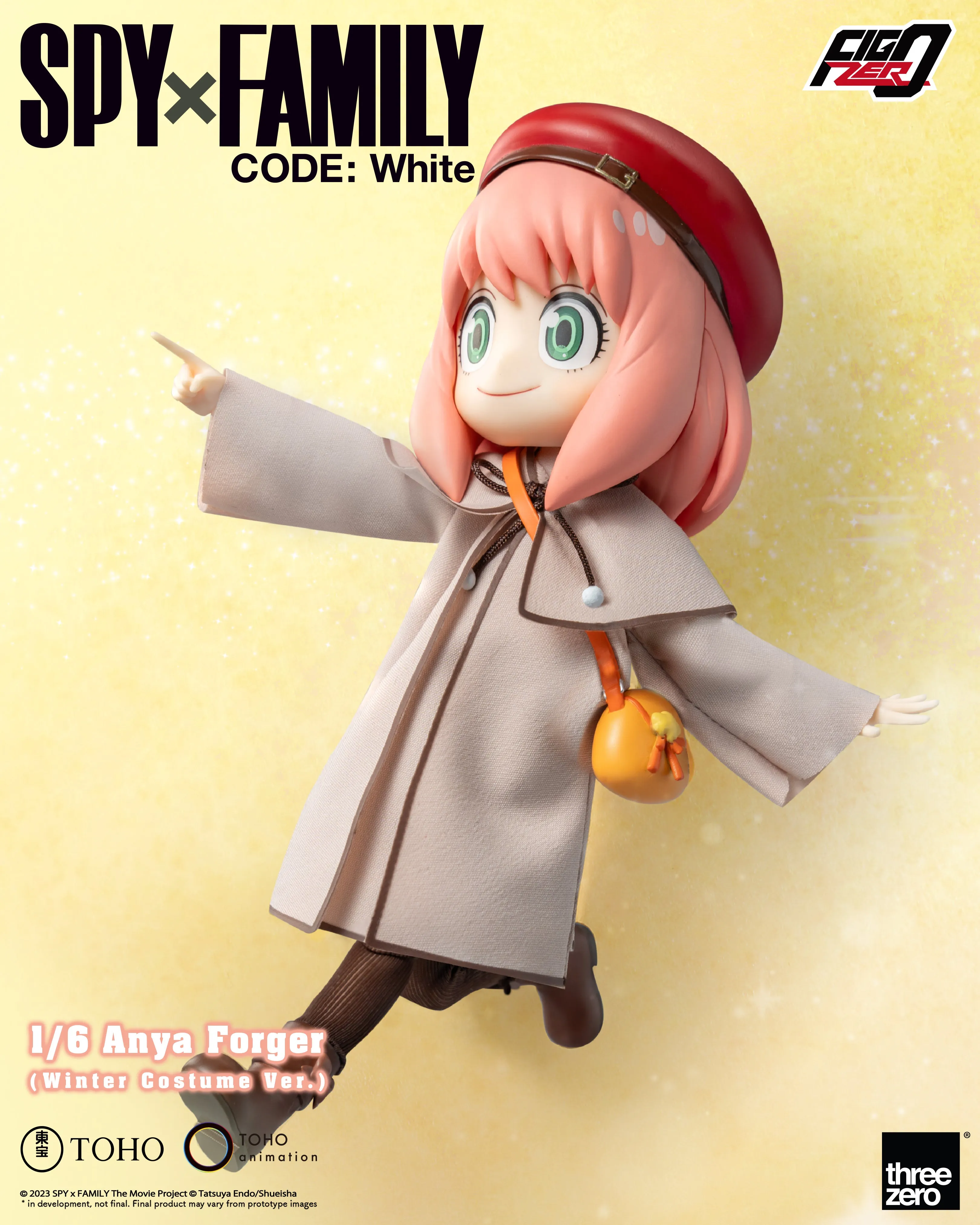 Threezero - FigZero Spy X Family Code White - Anya Forger (Winter Costume Ver.)