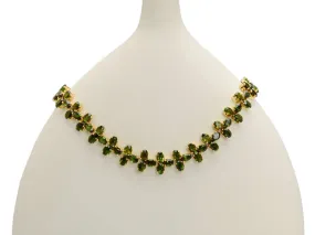 Wreath of Gems - Tourmaline 18k Gold Necklace